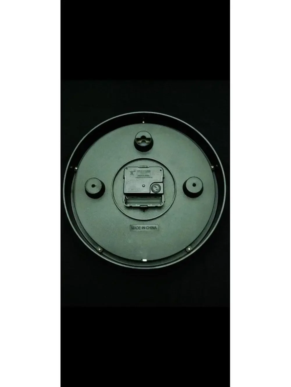 Glow in the Dark Wall Clock Cat Fairy Mystikal Angel Glow Clock